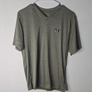 Under Armour Men's Green V-Neck Tee